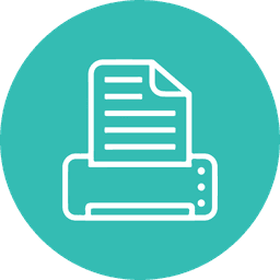 print services icon